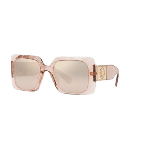 versace transparent pink glasses|versace pink sunglasses for women.